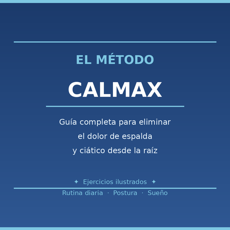 El Método Calmax — Guía Digital Antidolor